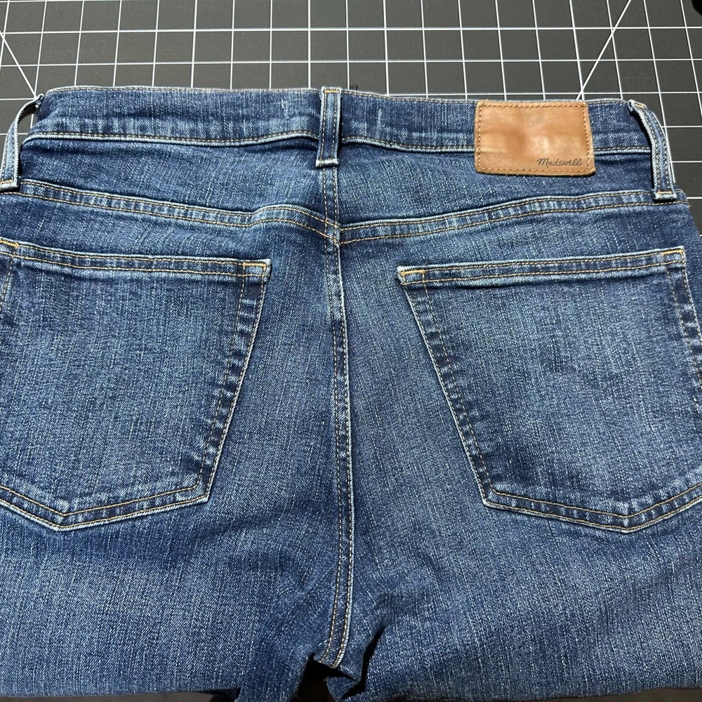 Madewell Blue Denim Skinny Jeans - Picture 3 of 6